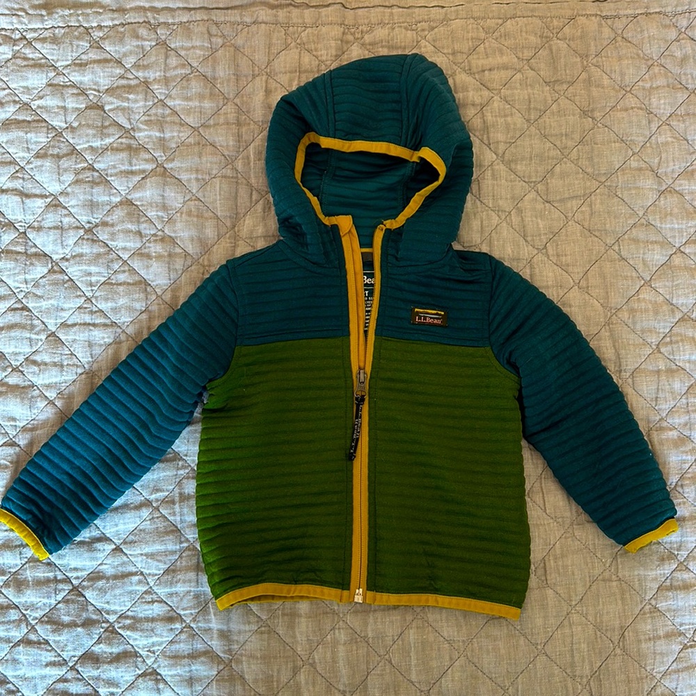 toddler LL Bean zipper jacket